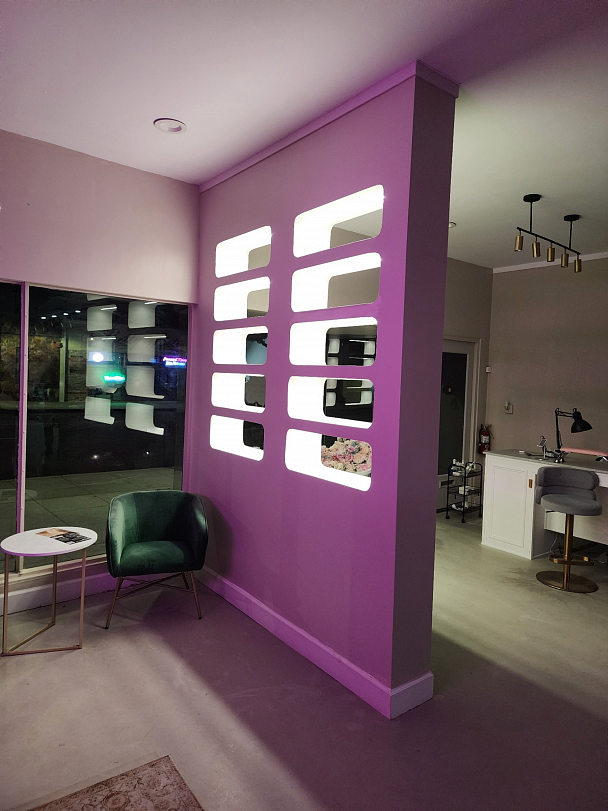 Accent wall